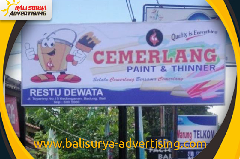 Billboard Restu Dewata