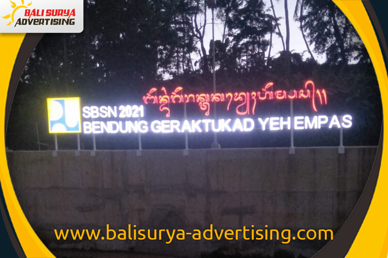 Letter Timbul Bendung Gerak Tk Yeh Empas