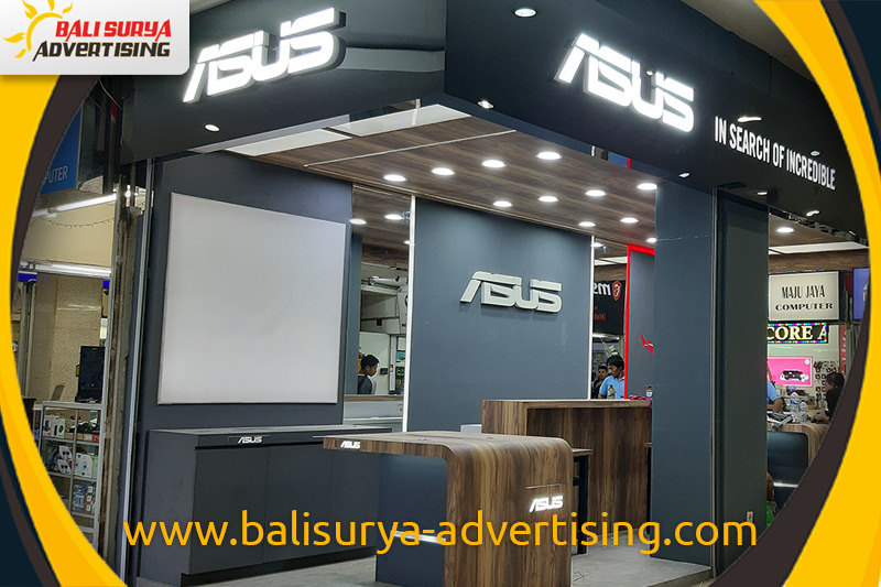 ShopSign Branding ASUS Stand